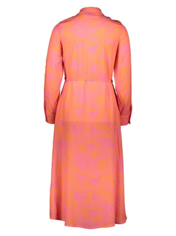 miss goodlife Jurk "Pink Jungle" koraalrood/lichtroze