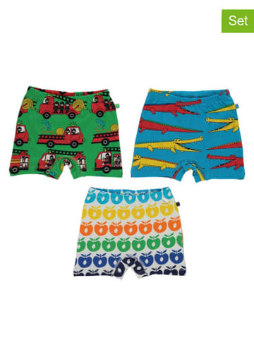 Småfolk 3-delige set: boxerhorts meerkleurig