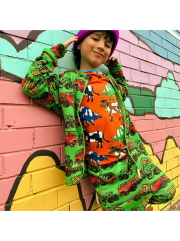 Småfolk Bluza w kolorze zielonym