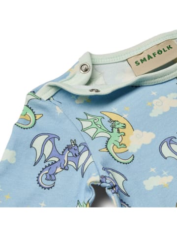 Småfolk Body w kolorze błękitnym