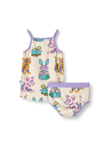 Småfolk 2-delige ondergoedset crème