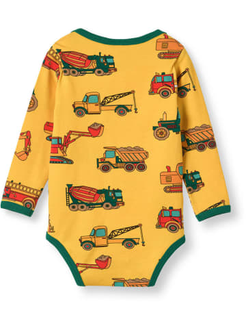 Småfolk Romper geel/groen