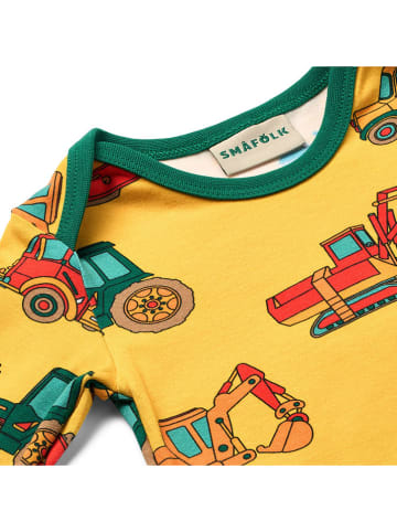 Småfolk Romper geel/groen