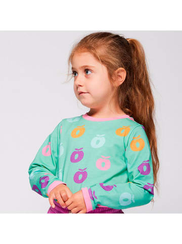 Småfolk Longsleeve in Türkis