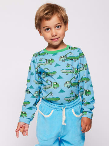 Småfolk Longsleeve in Türkis