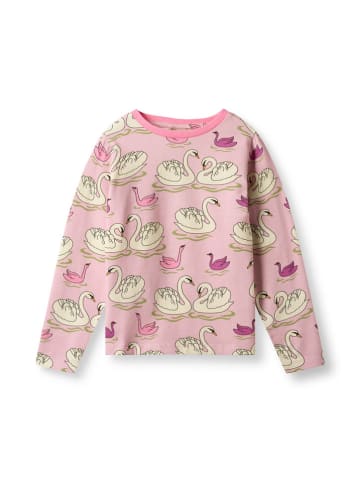 Småfolk Koszulka w kolorze jasnoróżowym