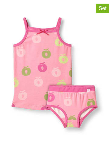 Småfolk 2-częściowy zestaw bielizny w kolorze jasnoróżowym