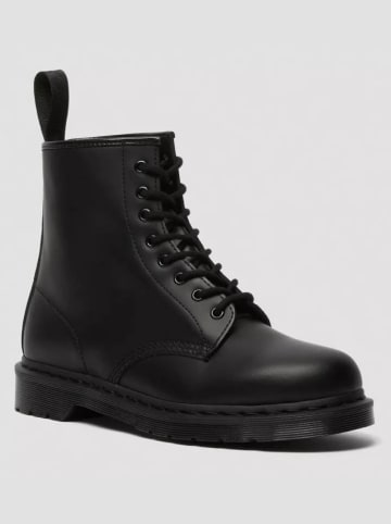 Dr. Martens Skórzane botki w kolorze czarnym