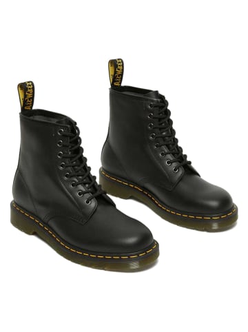 Dr. Martens Skórzane botki w kolorze czarnym
