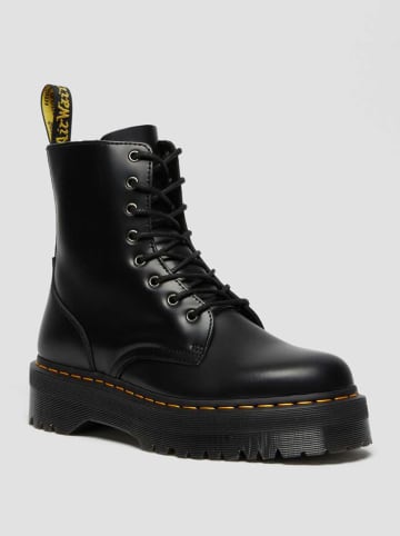 Dr. Martens Leder-Boots in Schwarz
