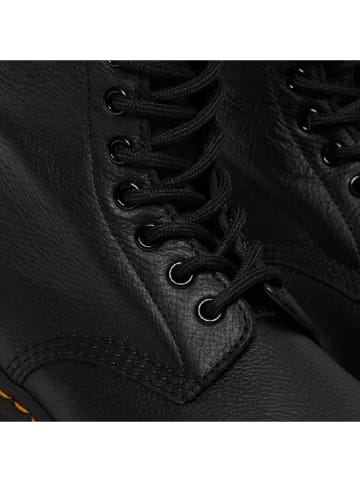 Dr. Martens Skórzane botki w kolorze czarnym