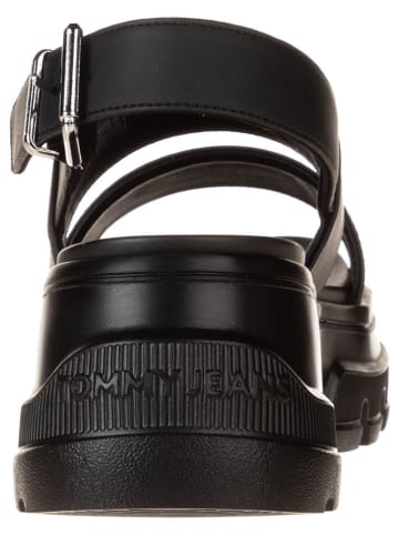 Tommy Hilfiger Haksandalen zwart