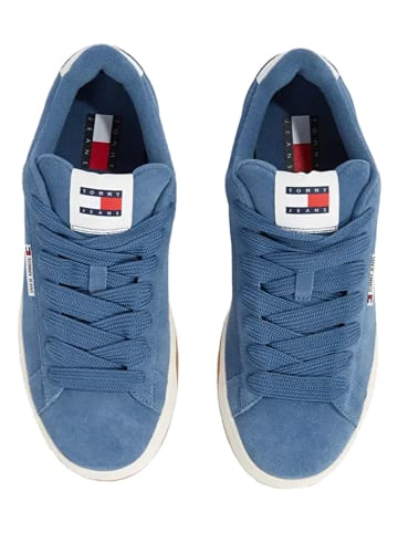 Tommy Hilfiger Shoes Leren sneakers blauw