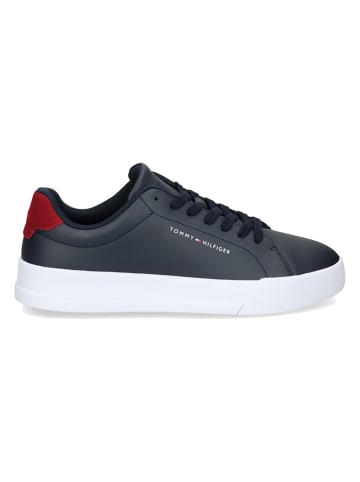 Tommy Hilfiger Shoes Leder-Sneakers in Dunkelblau