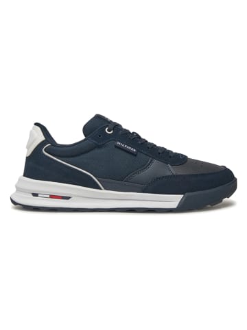 Tommy Hilfiger Shoes Leder-Sneakers in Dunkelblau