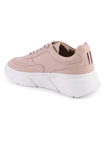 Tommy Hilfiger Shoes Leder-Sneakers in Rosa