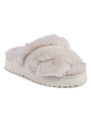 Tommy Hilfiger Shoes Klapki w kolorze kremowym