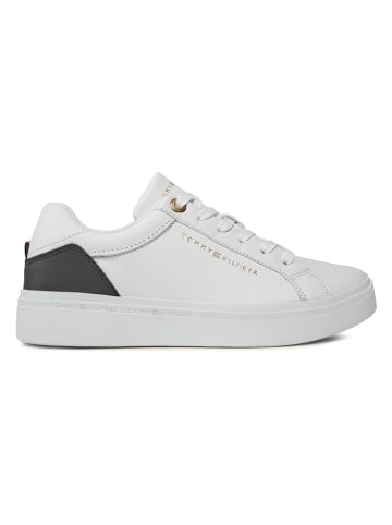 Tommy Hilfiger Shoes Leder-Sneakers in Weiß