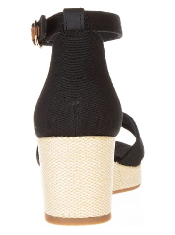 Tommy Hilfiger Shoes Keilsandaletten in Schwarz