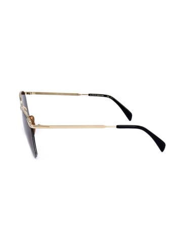 David Beckham Męskie okulary przeciwsłoneczne w kolorze złotym