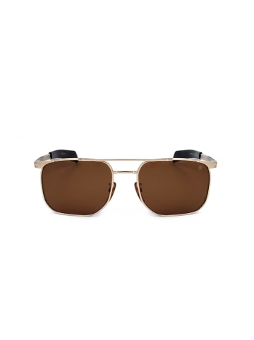 David Beckham Herren-Sonnenbrille in Gold