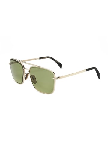 David Beckham Herren-Sonnenbrille in Gold/ Grün