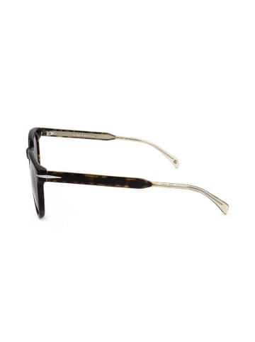 David Beckham Herren-Sonnenbrille in Braun/ Grau