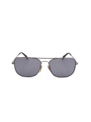 David Beckham Herren-Sonnenbrille in Silber/ Dunkelblau