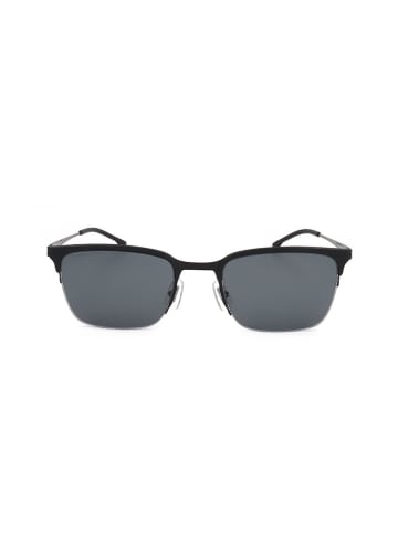 Hugo Boss Herren-Sonnenbrille in Grau/ Schwarz