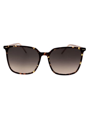 Hugo Boss Damskie okulary przeciwsłoneczne w kolorze brązowym