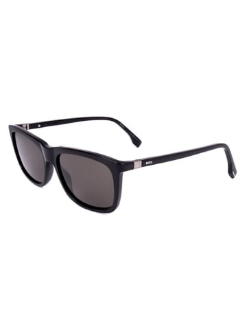 Hugo Boss Herren-Sonnenbrille in Schwarz/ Grau