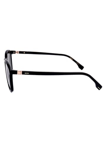 Hugo Boss Herren-Sonnenbrille in Schwarz/ Braun