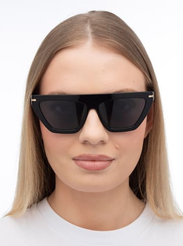 Hugo Boss Dameszonnebril zwart/blauw