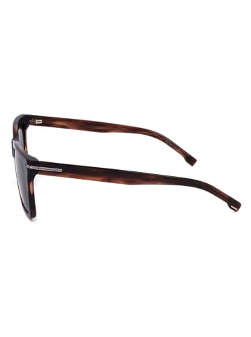 Hugo Boss Herren-Sonnenbrille in Hellbraun