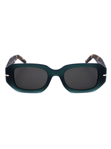 Hugo Boss Damen-Sonnenbrille in Schwarz/ Hellbraun