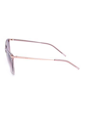 Hugo Boss Damskie okulary przeciwsłoneczne w kolorze złoto-jasnoróżowo-różowym