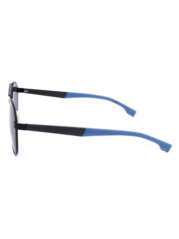 Hugo Boss Herren-Sonnenbrille in Blau/ Schwarz
