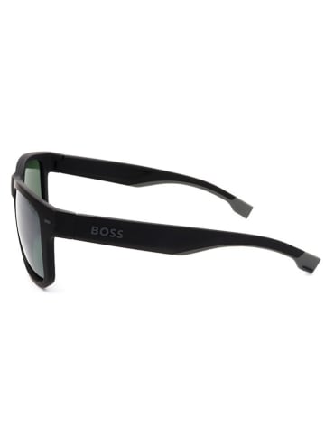 Hugo Boss Herren-Sonnenbrille in Schwarz/ Grün