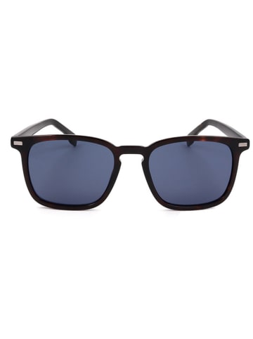 Hugo Boss Herren-Sonnenbrille in Braun/ Blau