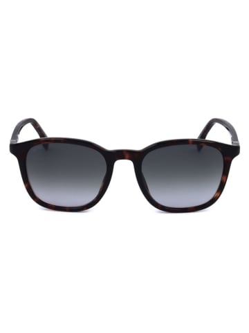 Hugo Boss Męskie okulary przeciwsłoneczne w kolorze brązowo-granatowym