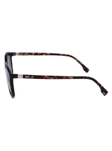 Hugo Boss Herenzonnebril bruin/donkerblauw