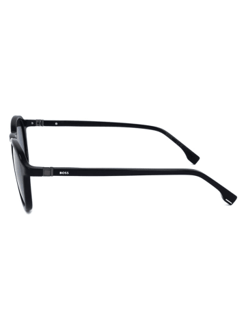 Hugo Boss Męskie okulary przeciwsłoneczne w kolorze czarno-granatowym