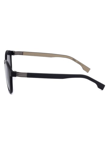 Hugo Boss Męskie okulary przeciwsłoneczne w kolorze czarno-granatowym