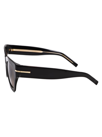 Hugo Boss Damskie okulary przeciwsłoneczne w kolorze czarno-jasnobrązowym