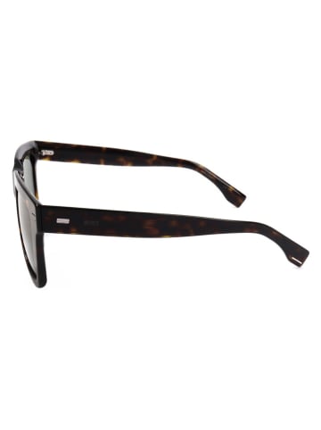 Hugo Boss Herenzonnebril bruin/groen