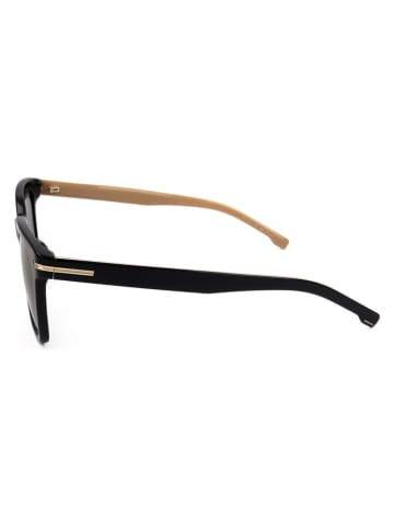 Hugo Boss Herren-Sonnenbrille in Schwarz/ Khaki