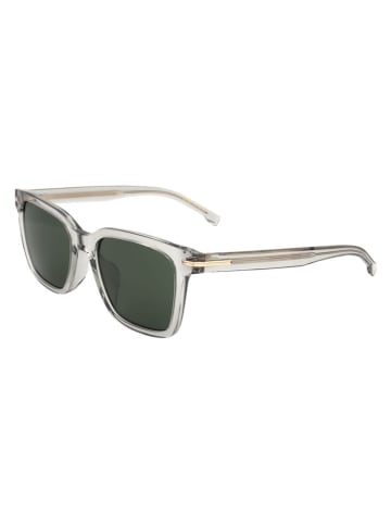 Hugo Boss Herren-Sonnenbrille in Grau/ Grün