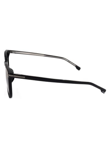 Hugo Boss Męskie okulary przeciwsłoneczne w kolorze czarno-szarym