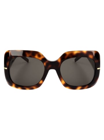 Hugo Boss Damskie okulary przeciwsłoneczne w kolorze brązowym