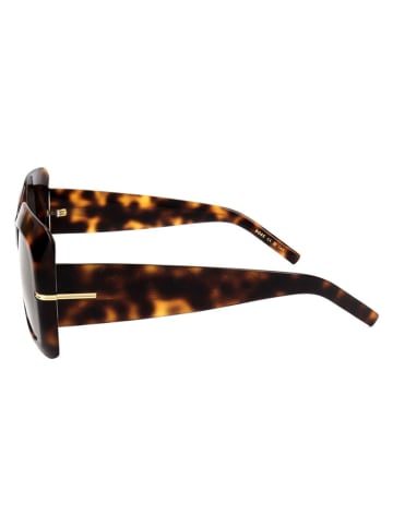 Hugo Boss Damskie okulary przeciwsłoneczne w kolorze brązowym